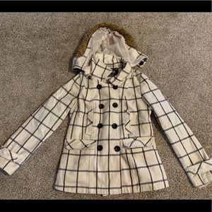 YMI Button up Pea Coat